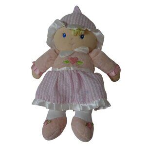 Kids Preferred Sophia Baby Doll Plush Pink Outfit Embroidered Soft Toy 11 inch